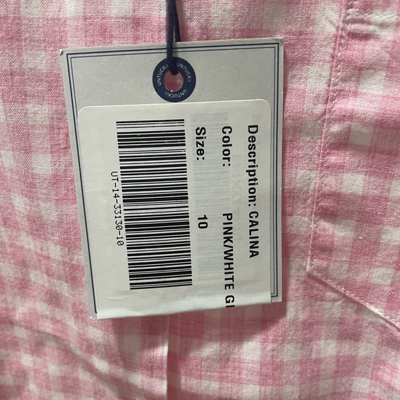 NWT Untuckit Calina Button Down Shirt Cotton - Picture 4 of 8